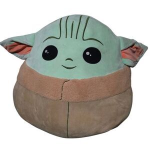 Squishmallow Star Wars Mandalorian Baby Yoda 2020 Rare Grogu 24" XL Jumbo